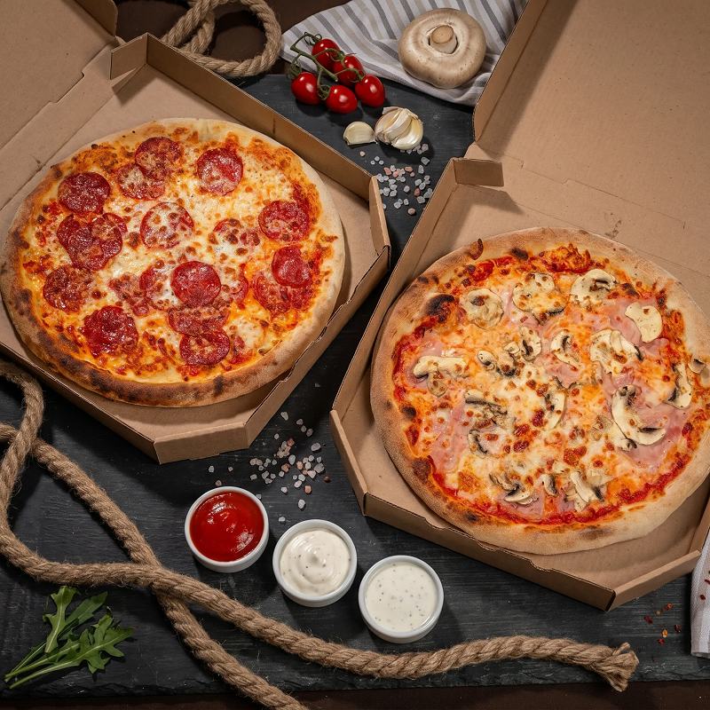 1 + 1 Gratis + 2 Sosuri - Pizza 32 Cm